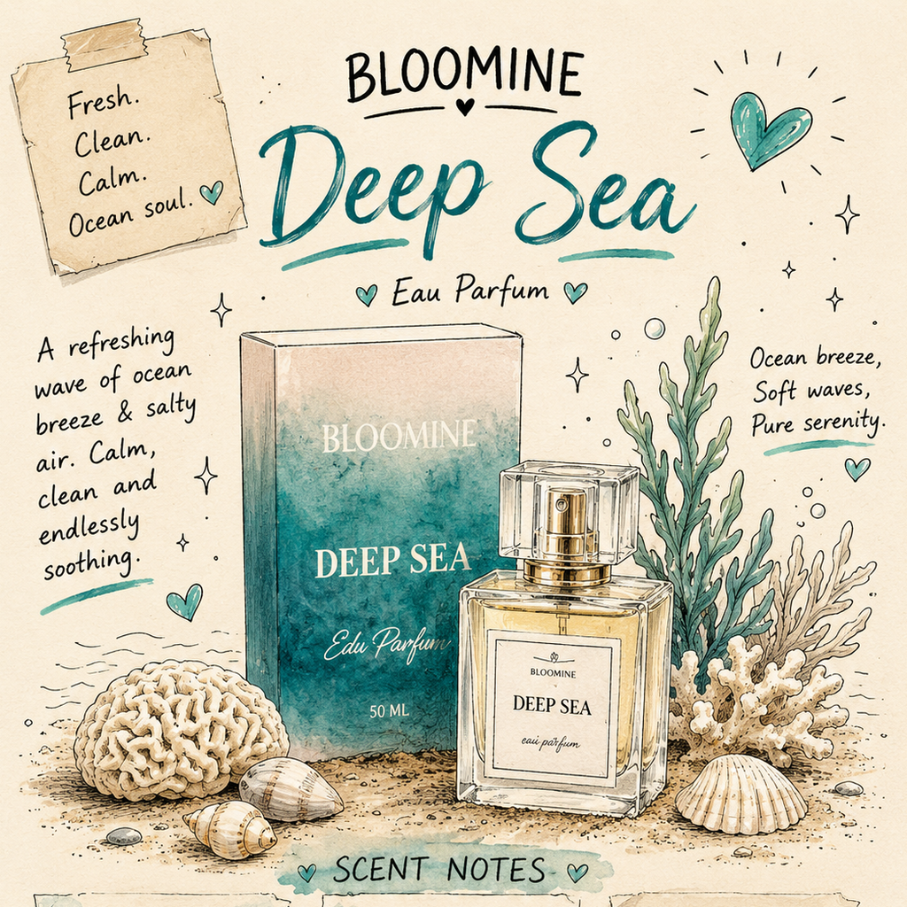 Deep Sea crisp citrus and smooth woody