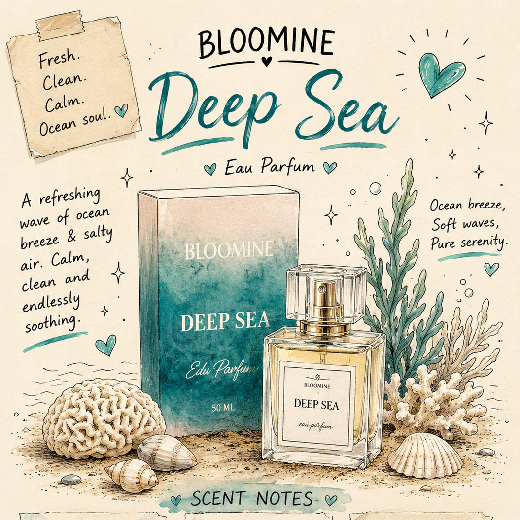 Deep Sea crisp citrus and smooth woody