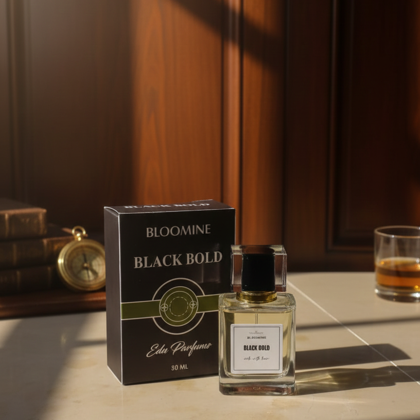 Black Bold, masculine & sophisticated
